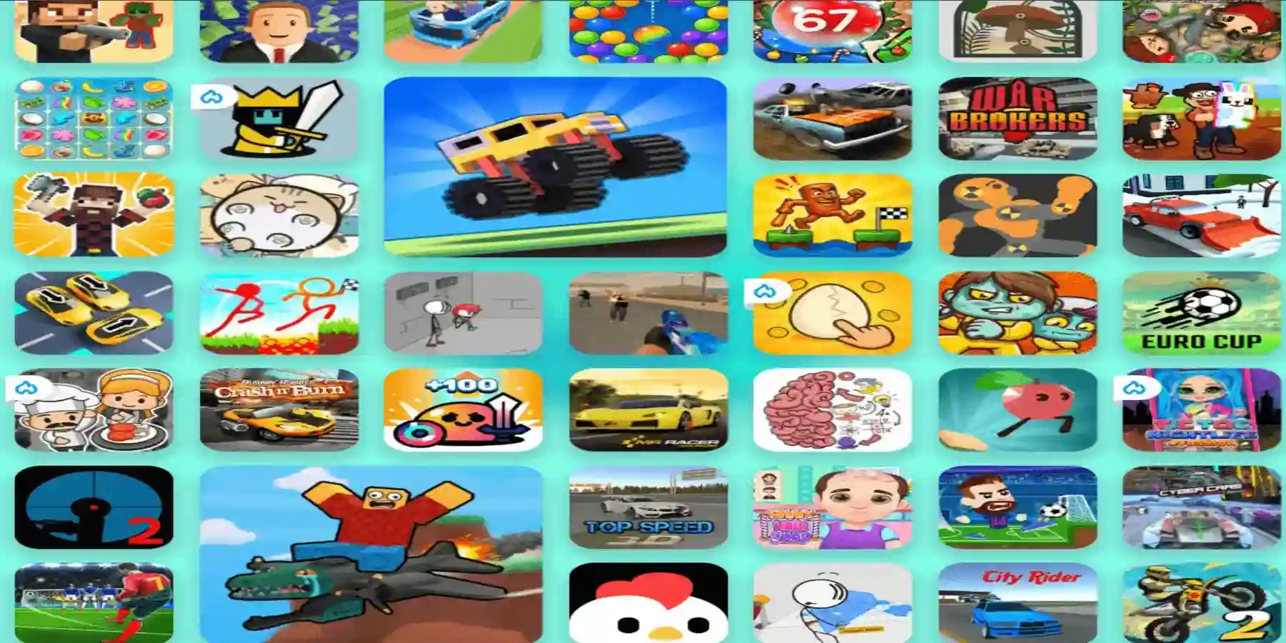 Abstract portal-themed gaming background